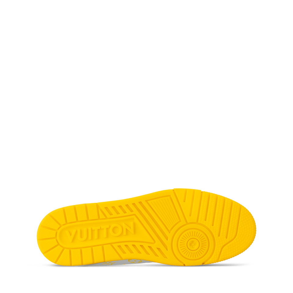 Louis Vuitton LV Trainer Sneaker Yellow for Men 1AHTPN view 8