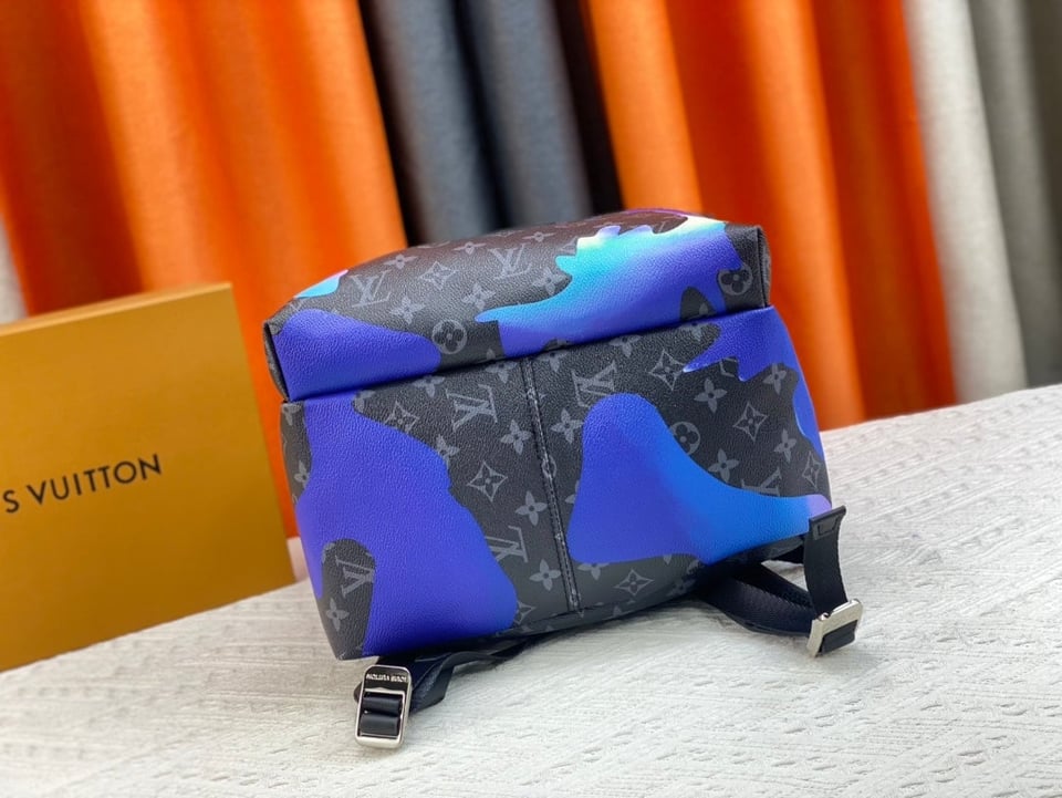 Louis Vuitton Discovery Backpack Green And Black 40Cm M21429 view 7