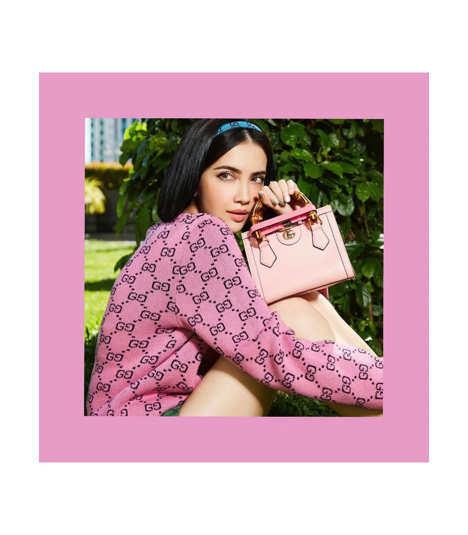 Gucci Diana Mini Tote Bag Pink view 11