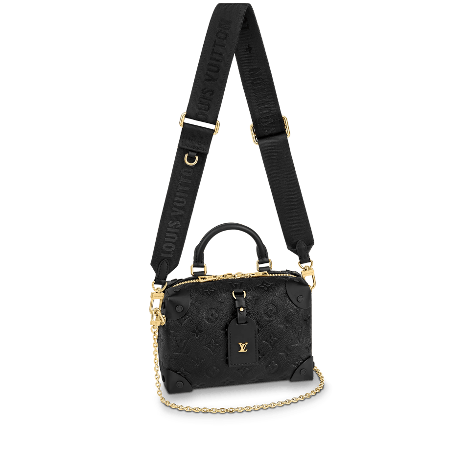 Louis Vuitton Petite Malle Souple 20Cm Black view 2