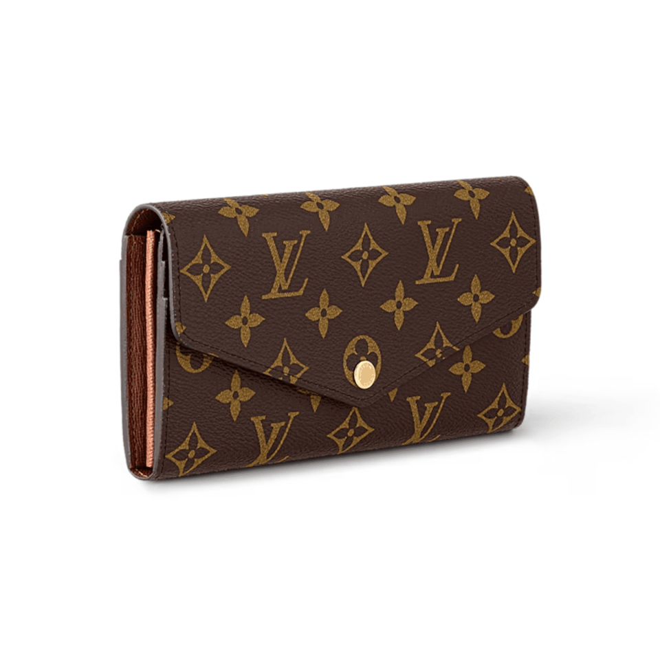 Louis Vuitton Brown Sarah Wallet For Women 19cm M60531 view 4