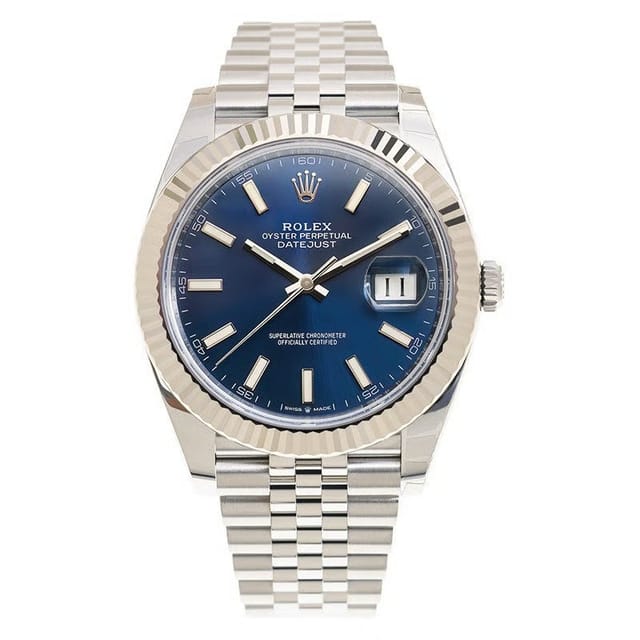 [Super Clone] Rolex Datejust 41mm Blue Dial 126334 Jubilee