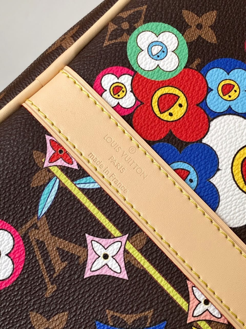 Louis Vuitton Keepall Bandoulière Bag LV x TM 45cm/17.7in Monogram Canvas M14182 view 5