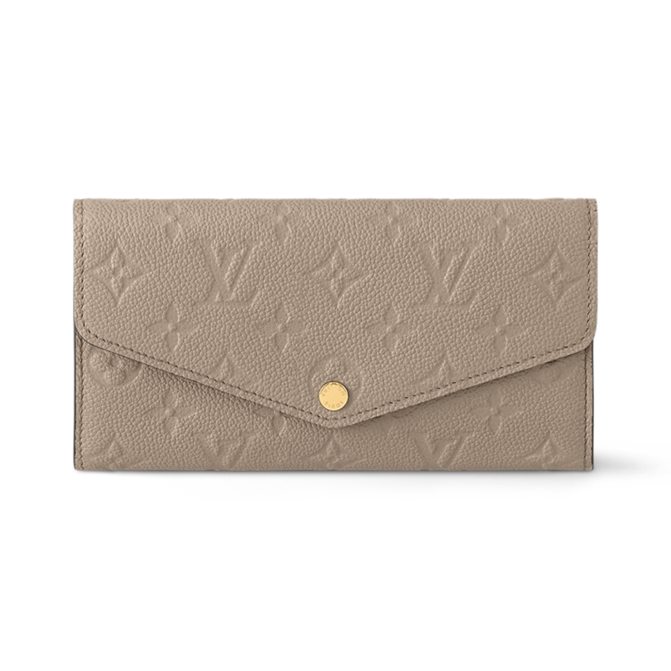 Louis Vuitton Turtledove Sarah Wallet For Women 19cm M82256