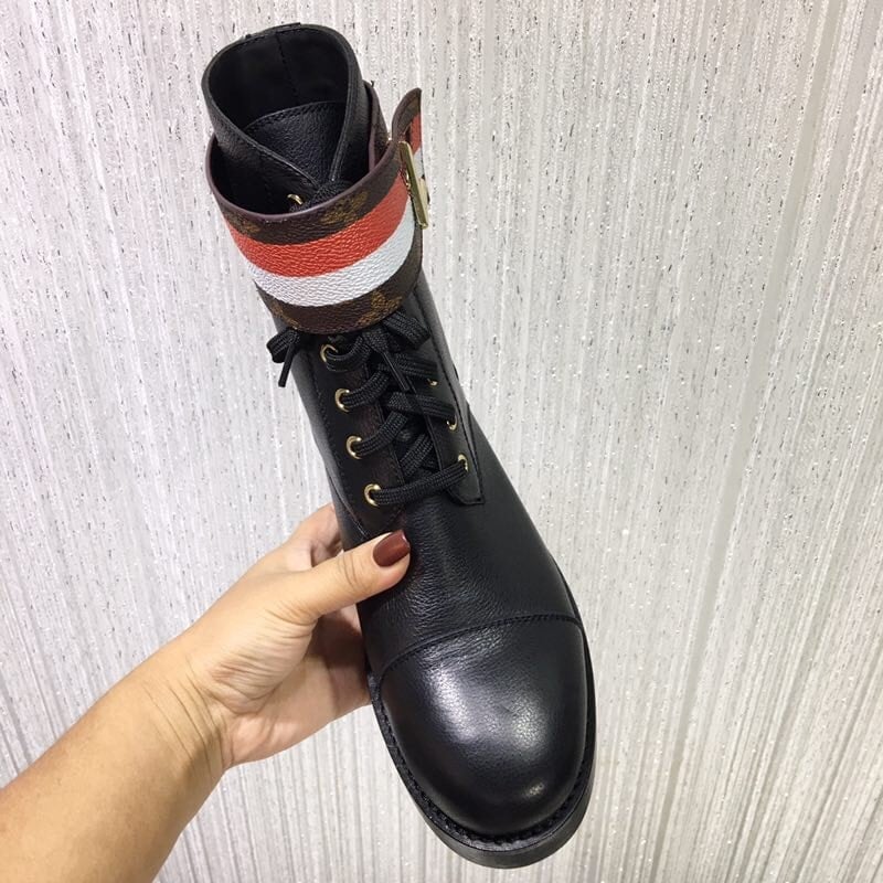 Louis Vuitton Wonderland Flat Ranger Black view 6