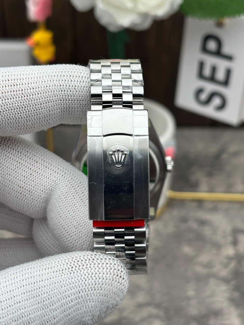 [SUPER CLONE] Rolex Datejust 41mm Dial Blue Watch view 5