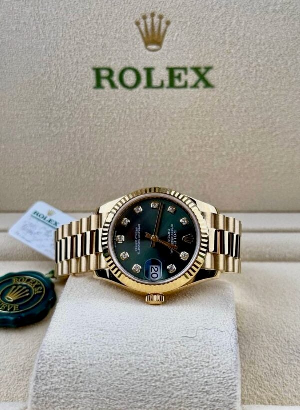 [Superclone] Rolex Datejust 31mm Olive Green Dial President 278278 view 3