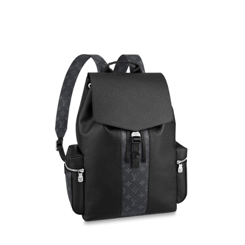 Louis Vuitton Backpack Outdoor Monogram 42cm Black