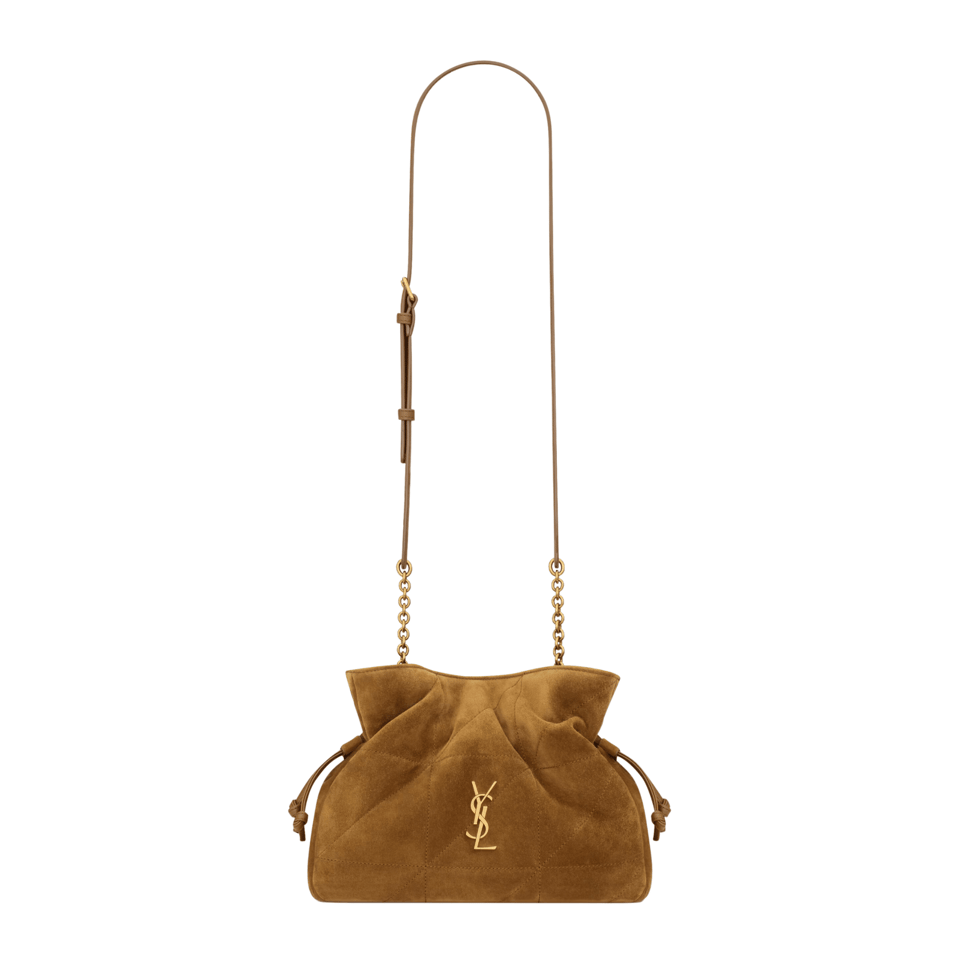 Saint Laurent Jamie Suede Shoulder Bag 26cm/10.2in view 2