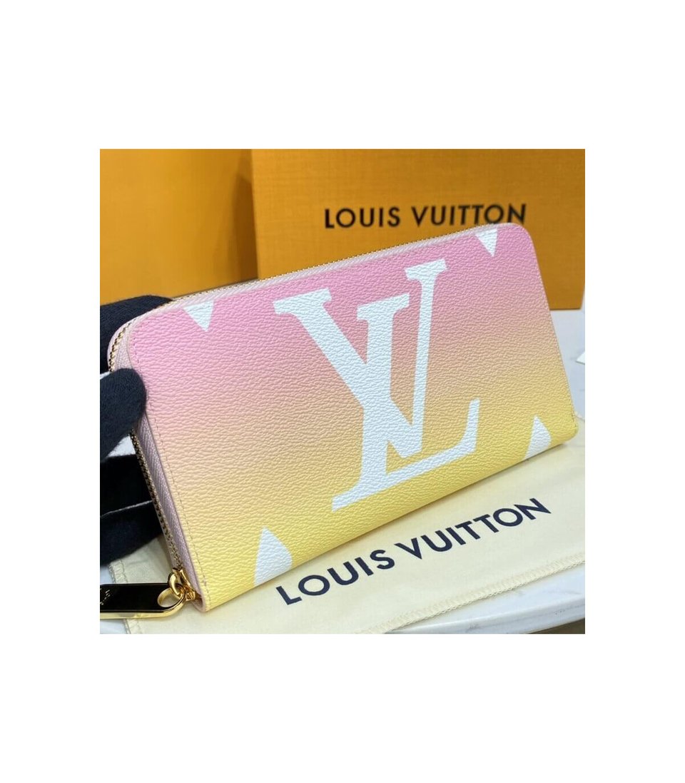 Louis Vuitton Zippy Wallet Pink 19.5cm view 6