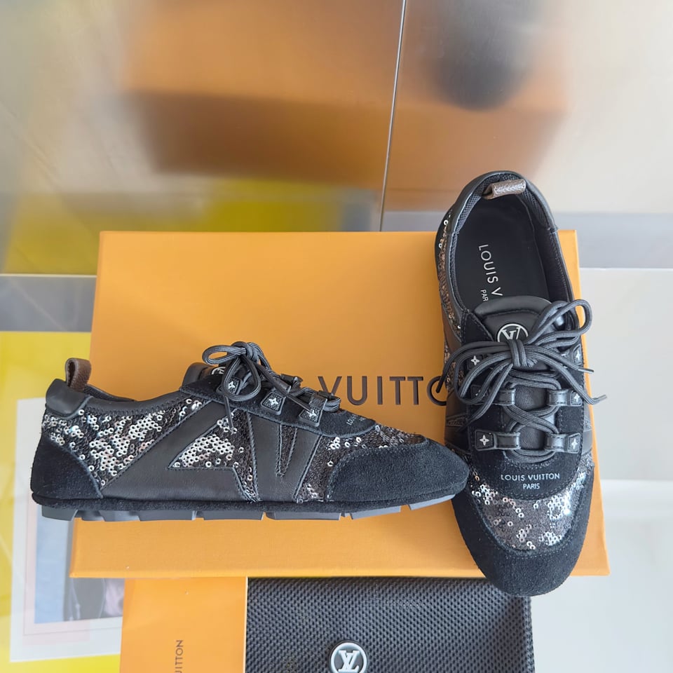 Louis Vuitton Sneakerina – Slim Vintage Sneaker x Ballet Flat – Women’s Shoes view 6