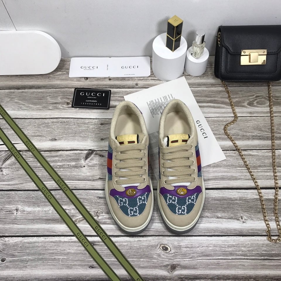 Gucci Wmns Screener Blue Gg Lam? 577684 2C830 4690 view 6