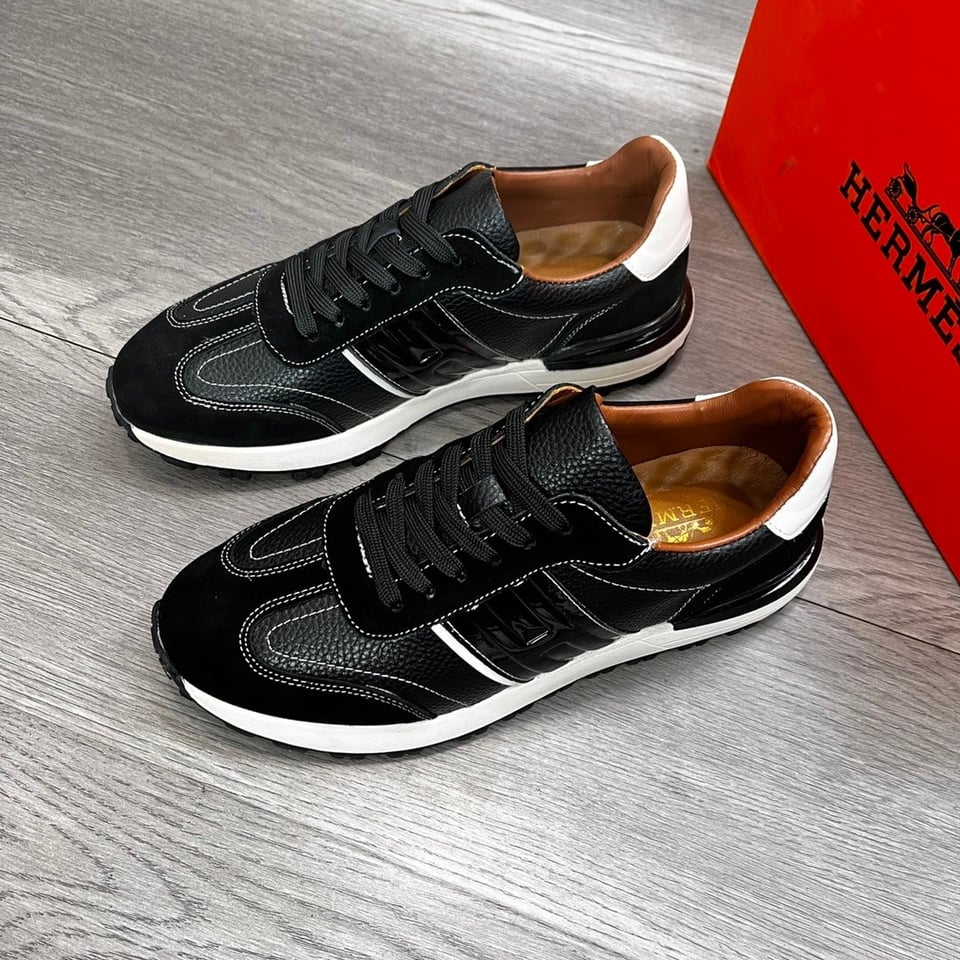Hermes Trail Sneaker Black view 6