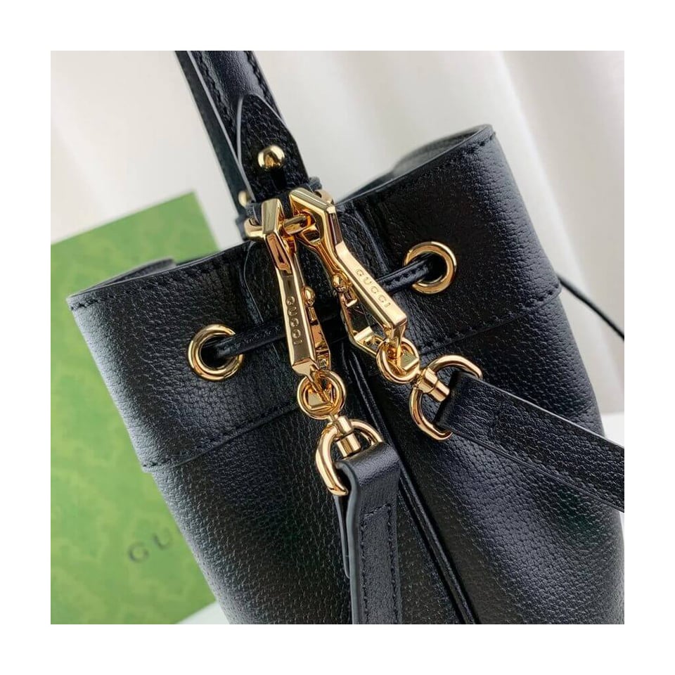Gucci Ophidia Small Bucket Bag Black view 10