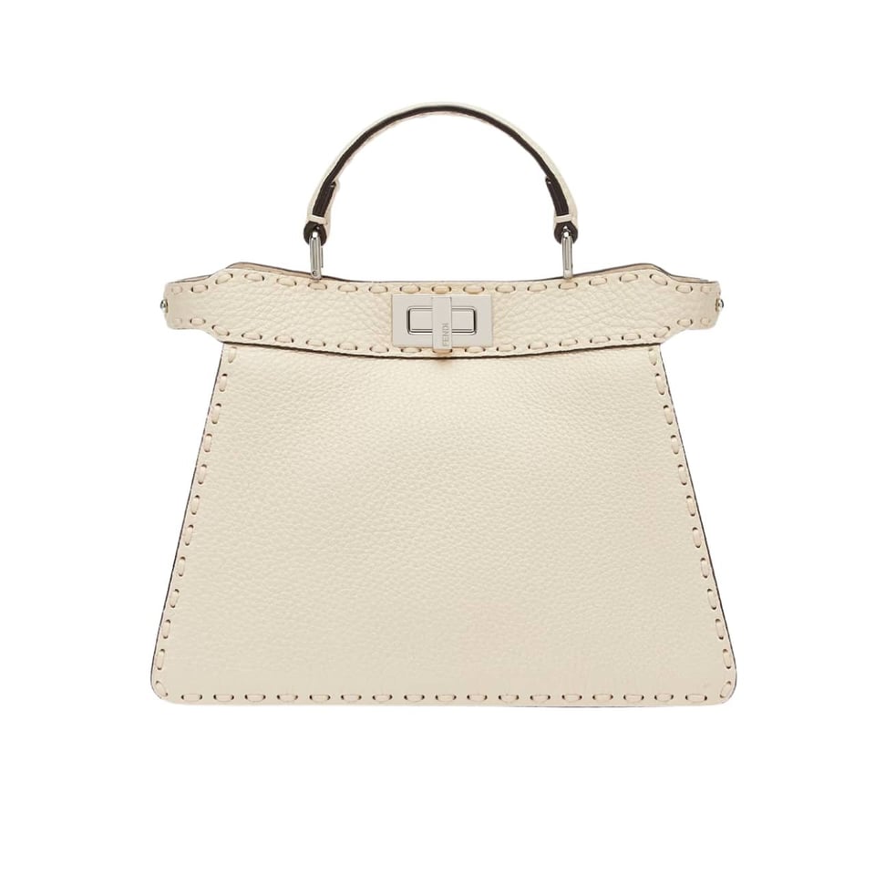 Fendi Peekaboo Iseeu Petite Selleria Bag Beige 27Cm view 2