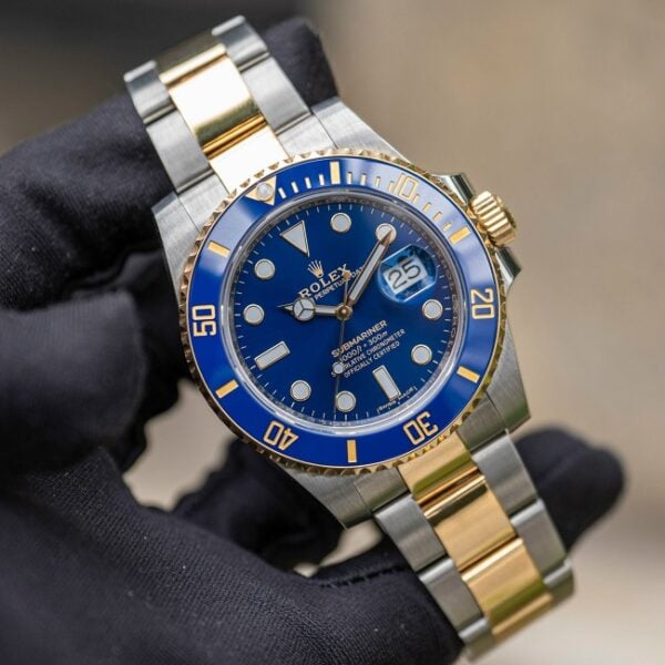 [Superclone] Rolex Submariner 41mm Royal Blue Dial Oyster 126613LB view 6