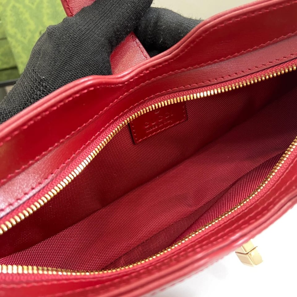 Gucci Moon Side Mini Shoulder Bag Smooth Leather view 12