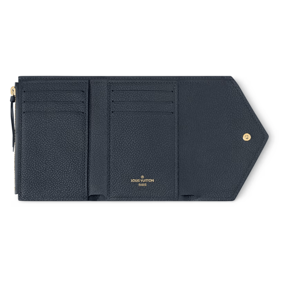 Louis Vuitton Navy Victorine Wallet For Women 12cm M83590 view 6