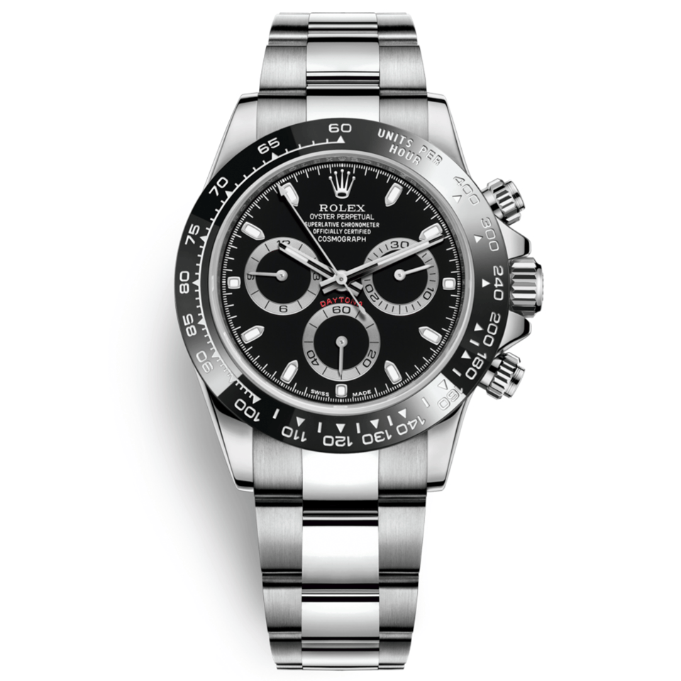 Rolex Daytona “Reverse Panda” Black Dial 116500LN view 2