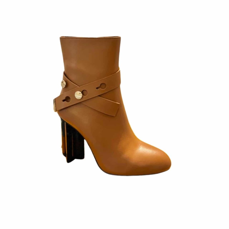 Louis Vuitton Silhouette Ankle Boot Brown view 2