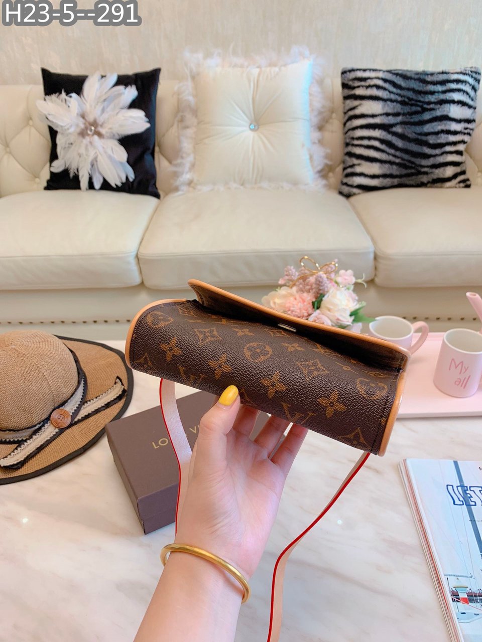 Louis Vuitton Felicie Pochette Bag 21Cm M81896 view 3