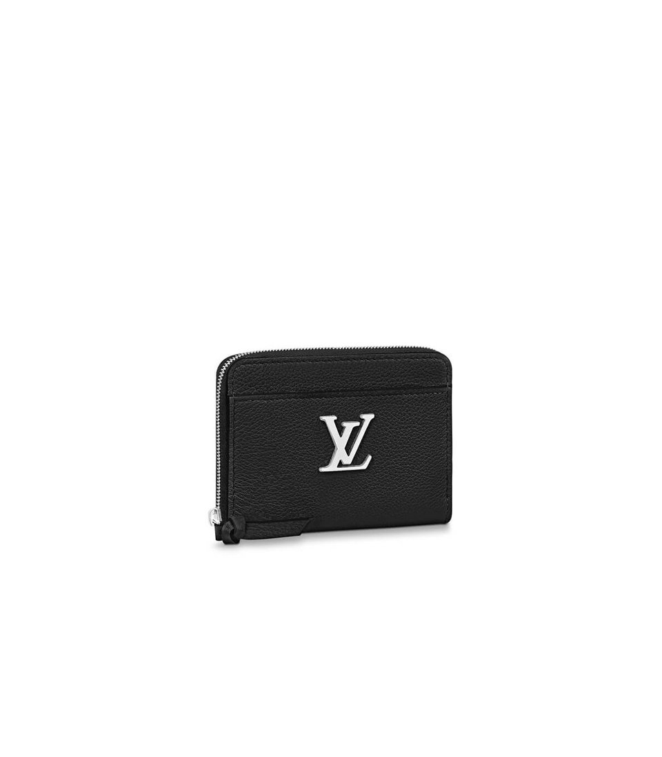 Louis Vuitton Lockme Zippy Coin Purse Black