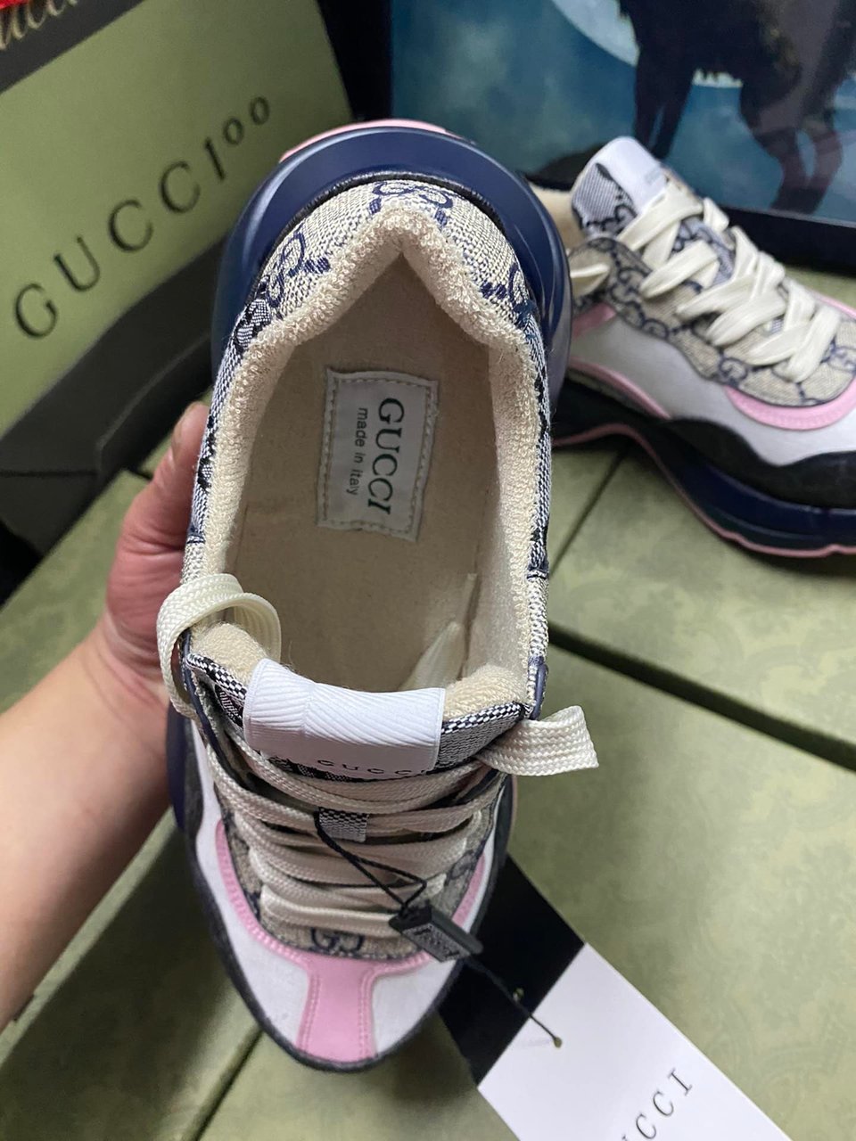 Gucci Women’S Gg Rhyton Sneaker 692902 Uiq30 1061 view 10