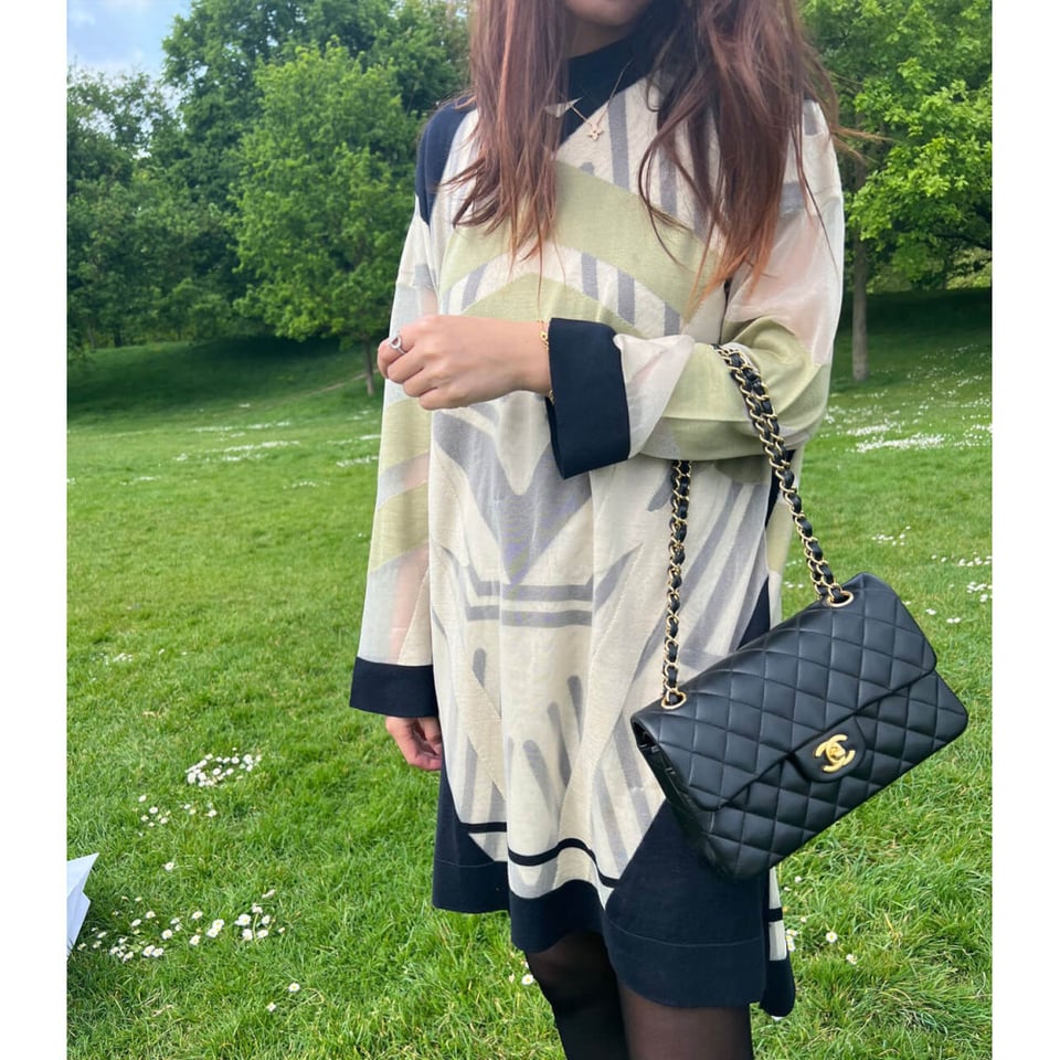 Chanel Lambskin Small Double Flap Bag 23cm view 10