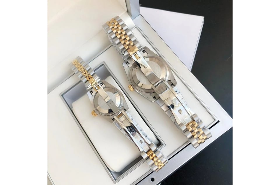 Rolex Datejust 36/28mm RG/SS Jub Gold/Dial view 7