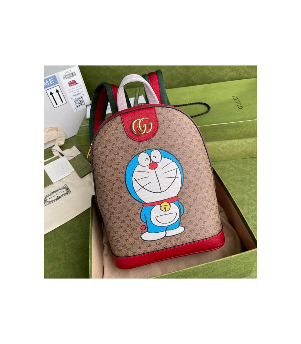Doraemon x Gucci Small Backpack 22cm/ 8.7in view 4