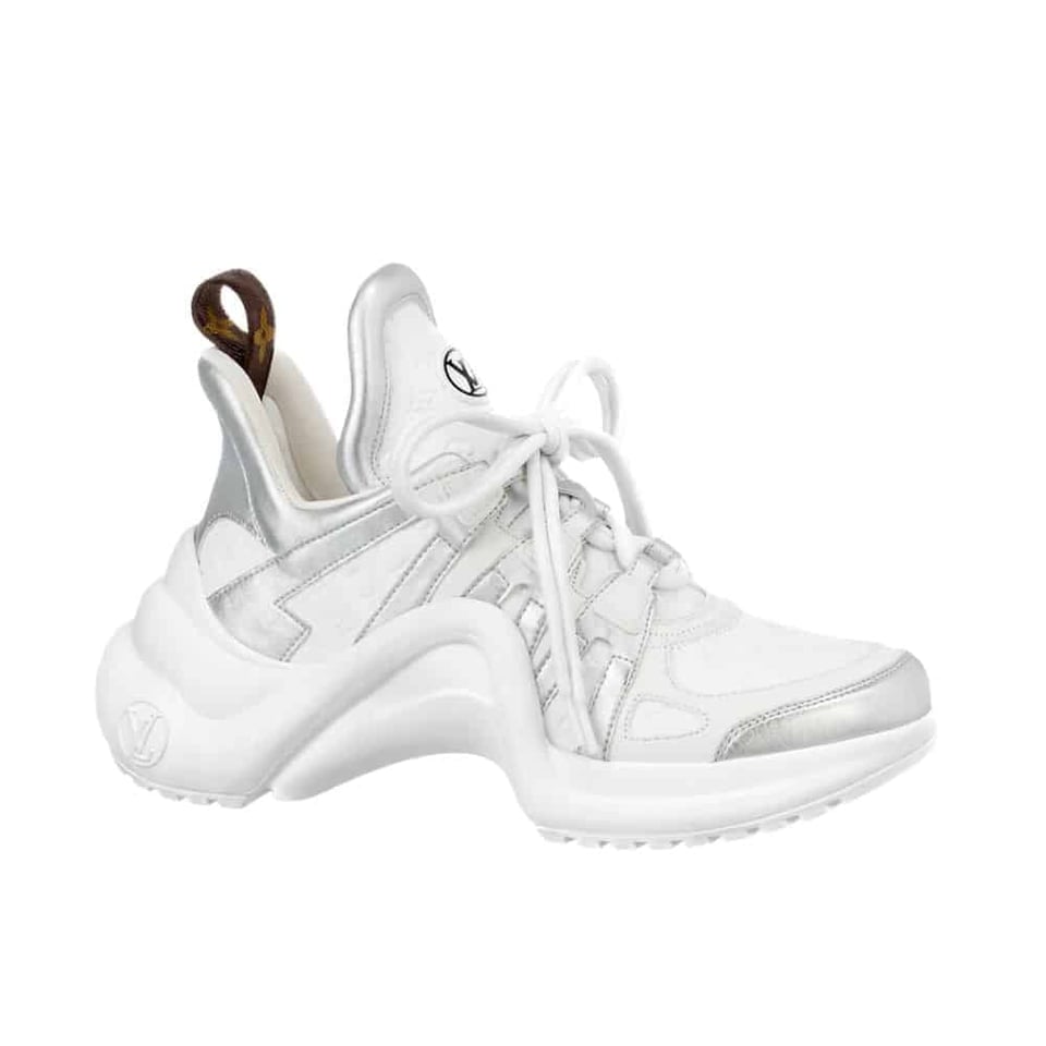 Louis Vuitton Archlight Sneaker Silver 1Abvfn view 2