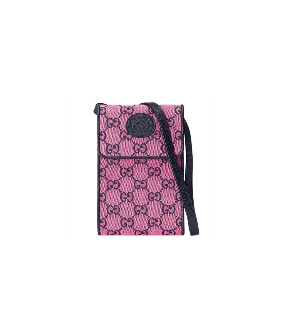 Gucci GG Multicolour Mini Bag Pink view 2