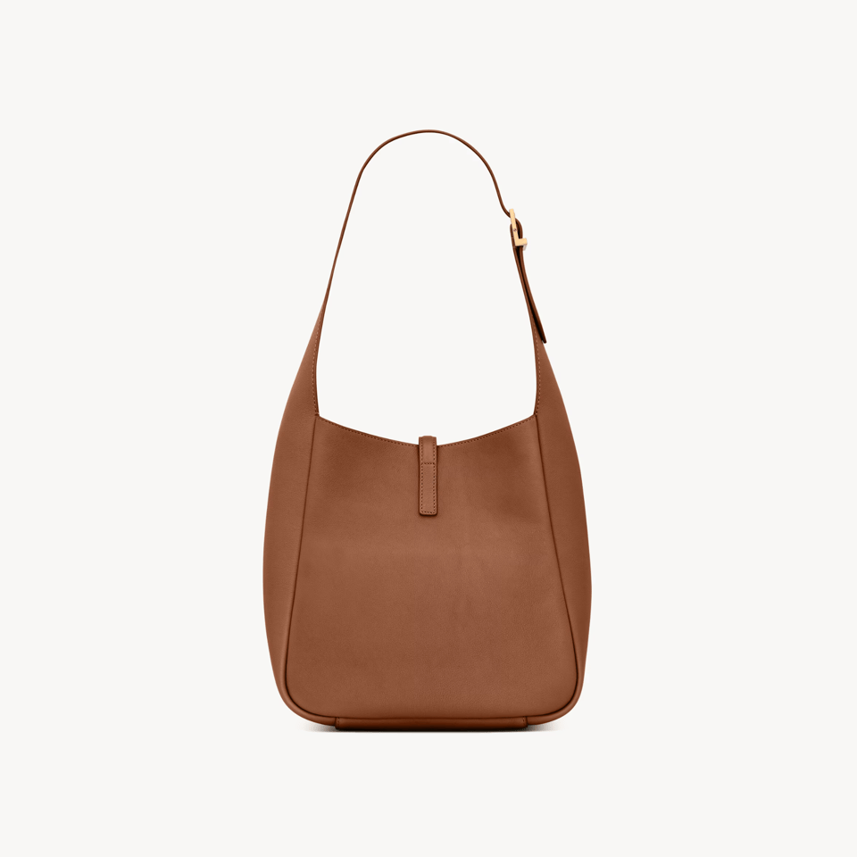 Saint Laurent Grained Leather Fox Bag 23cm view 3