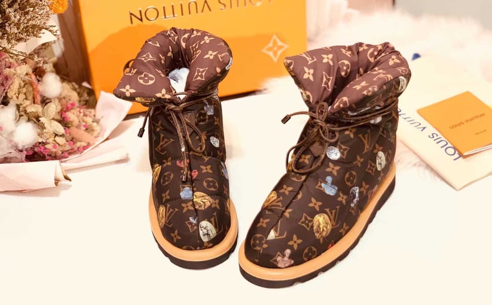Louis Vuitton Pillow Comfort Ankle Boot Monogram Canvas view 6