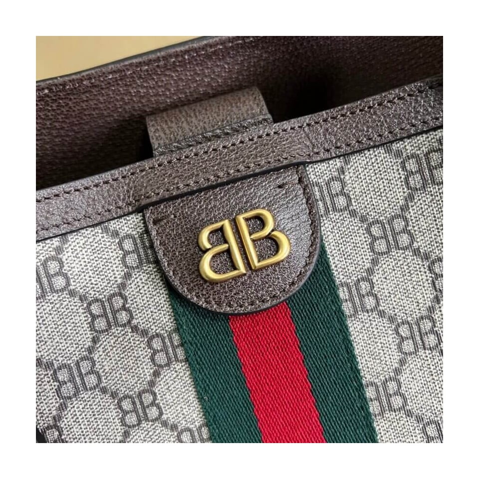 Balenciaga x Gucci Hacker Graffiti Large Tote Bag view 16