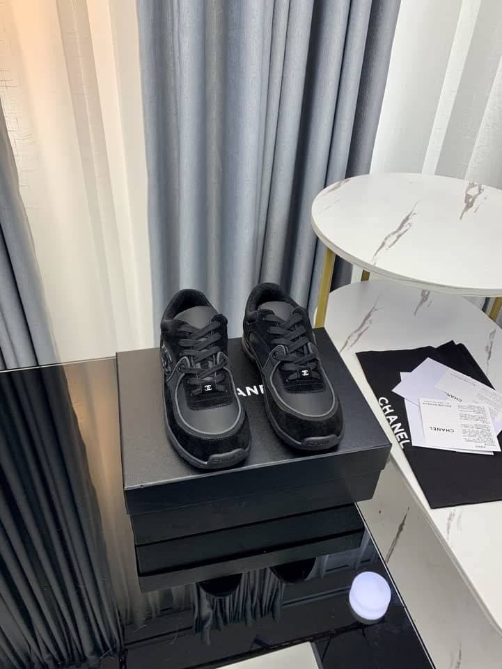 Chanel Cc Black Sneaker view 3