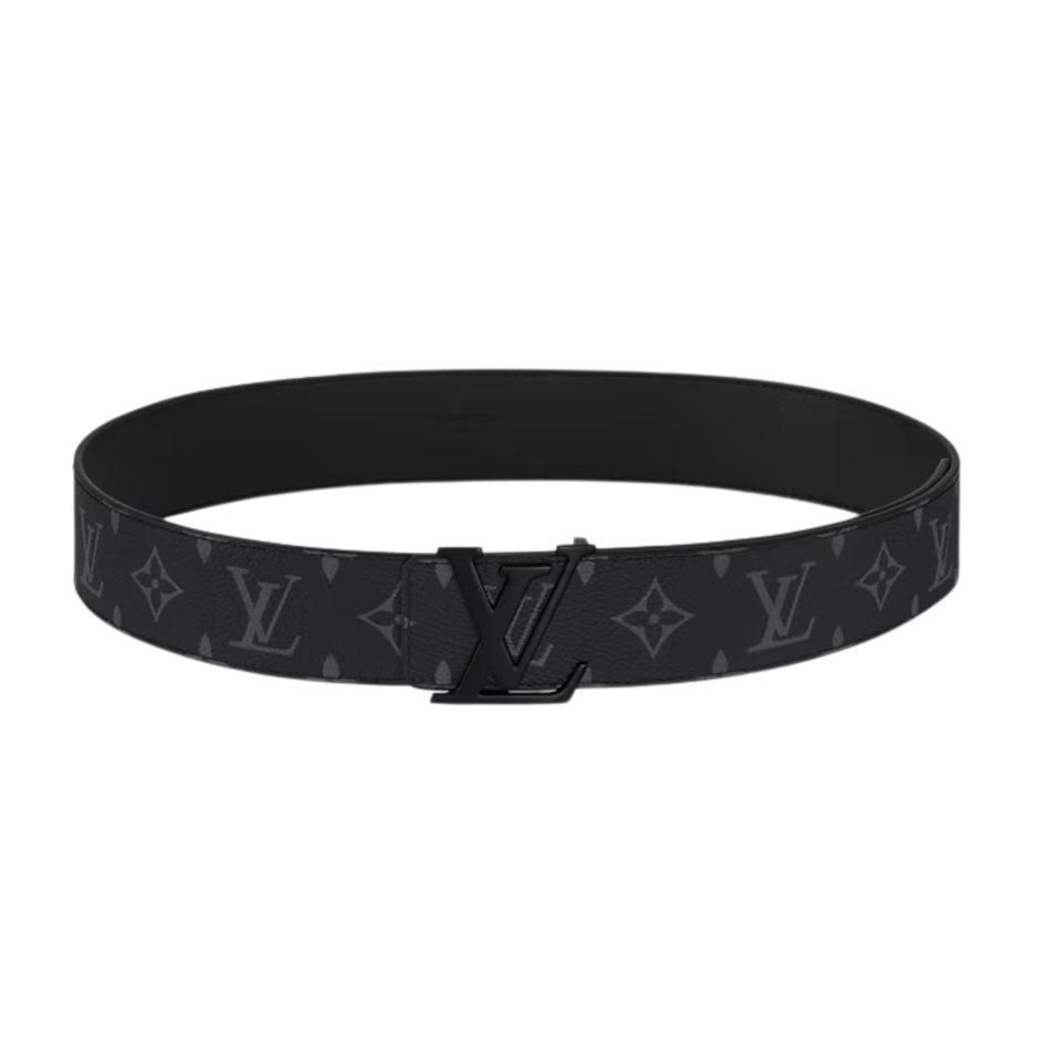 Louis Vuitton LV Initiales 40mm Matte Black Belt M4482S view 5