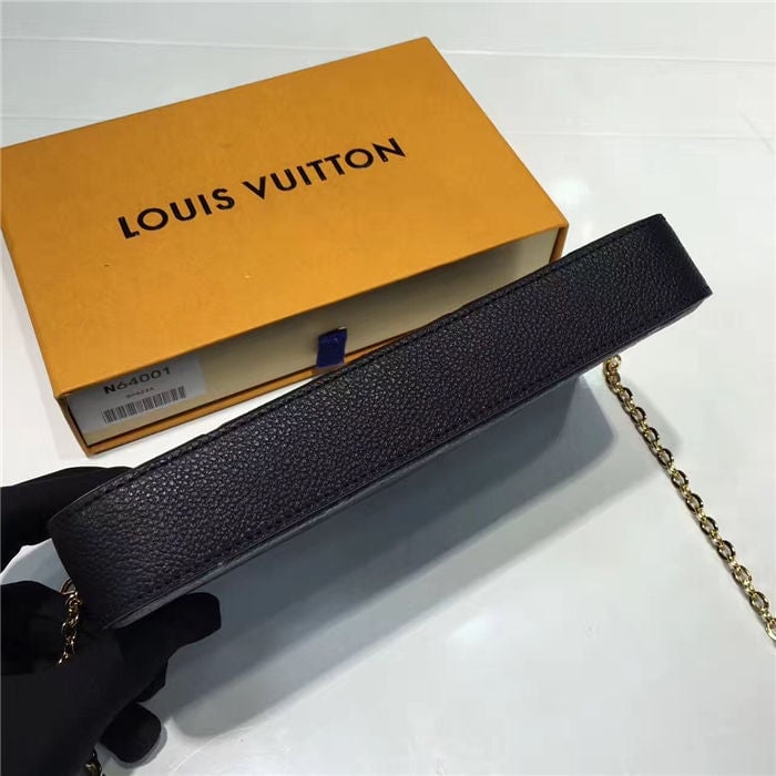 Louis Vuitton F Licie Pochette Black 21cm/8.3in view 3