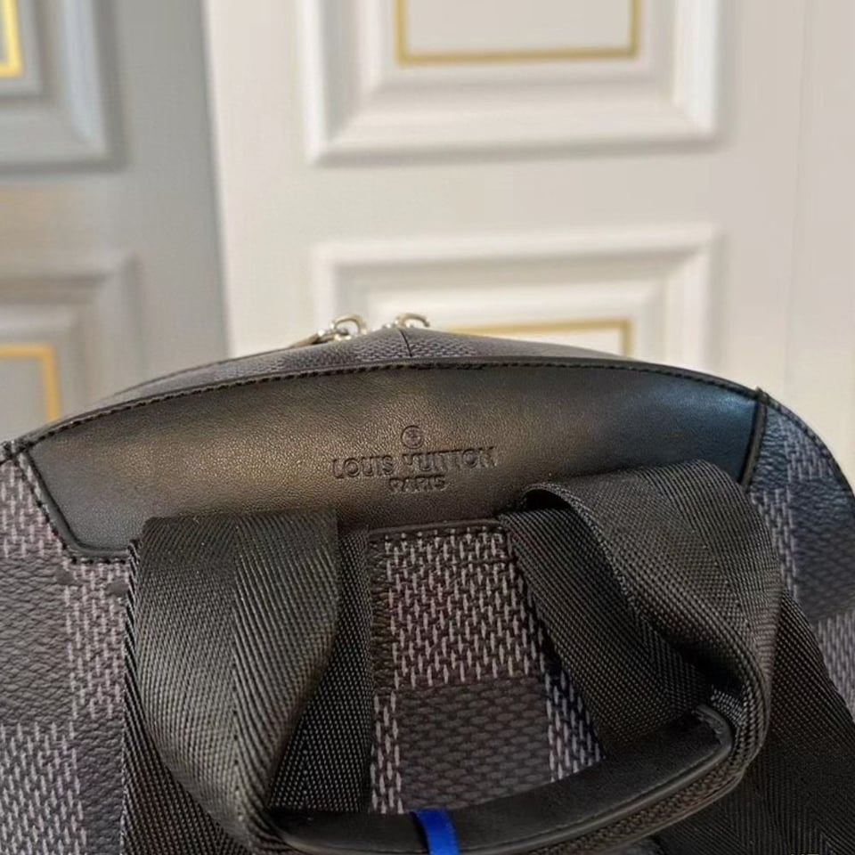 Louis Vuitton Excellent Campus Backpack Black And Gray 29Cm view 4