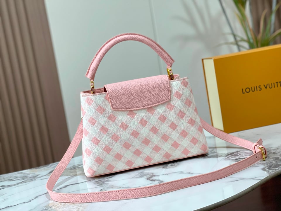 Louis Vuitton Capucines Pink 32Cm M20717 view 5