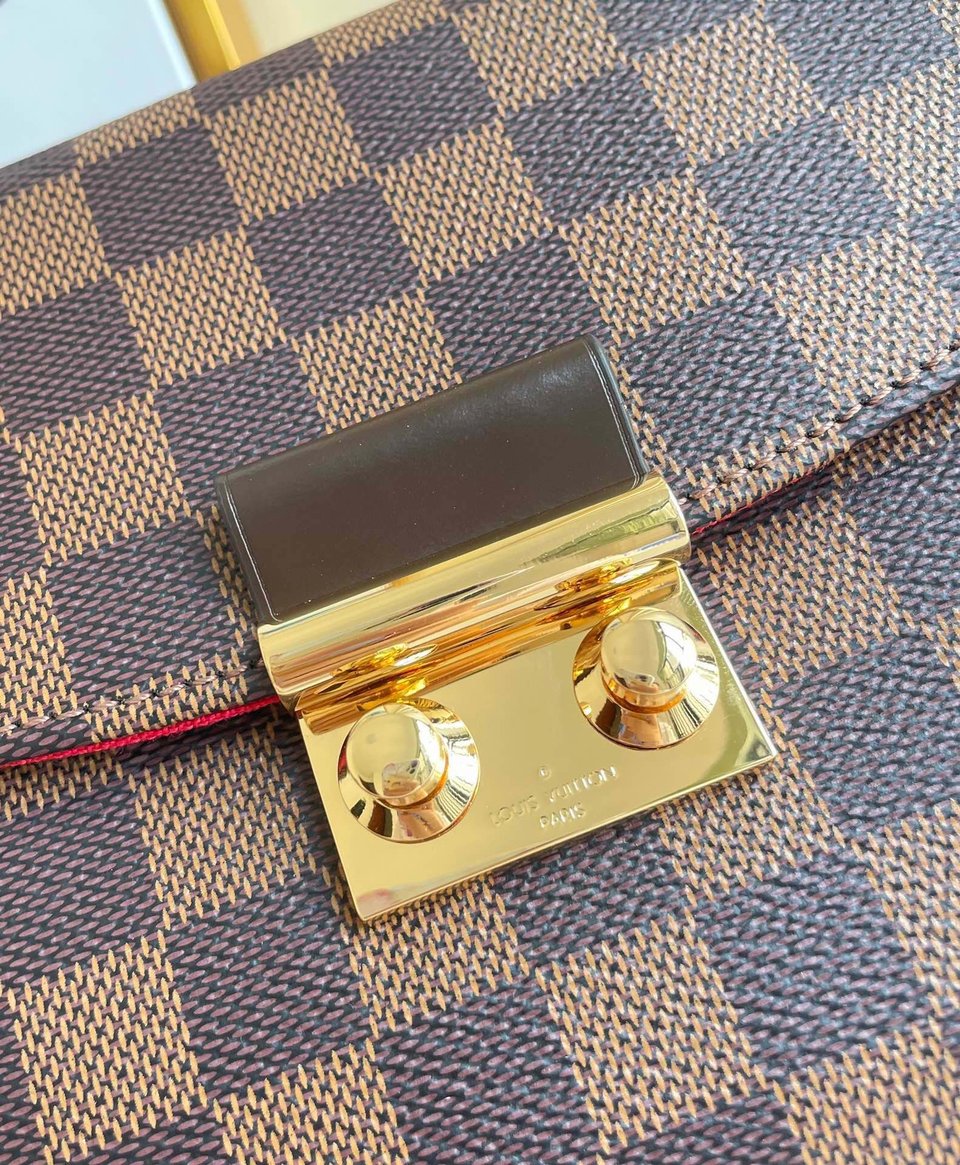 Louis Vuitton Damier Ebene Croisette 25Cm N53000 view 7