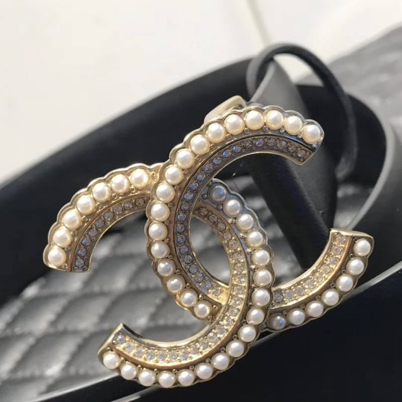 Chanel CC Logo Buckle Belt AA6775 view 5