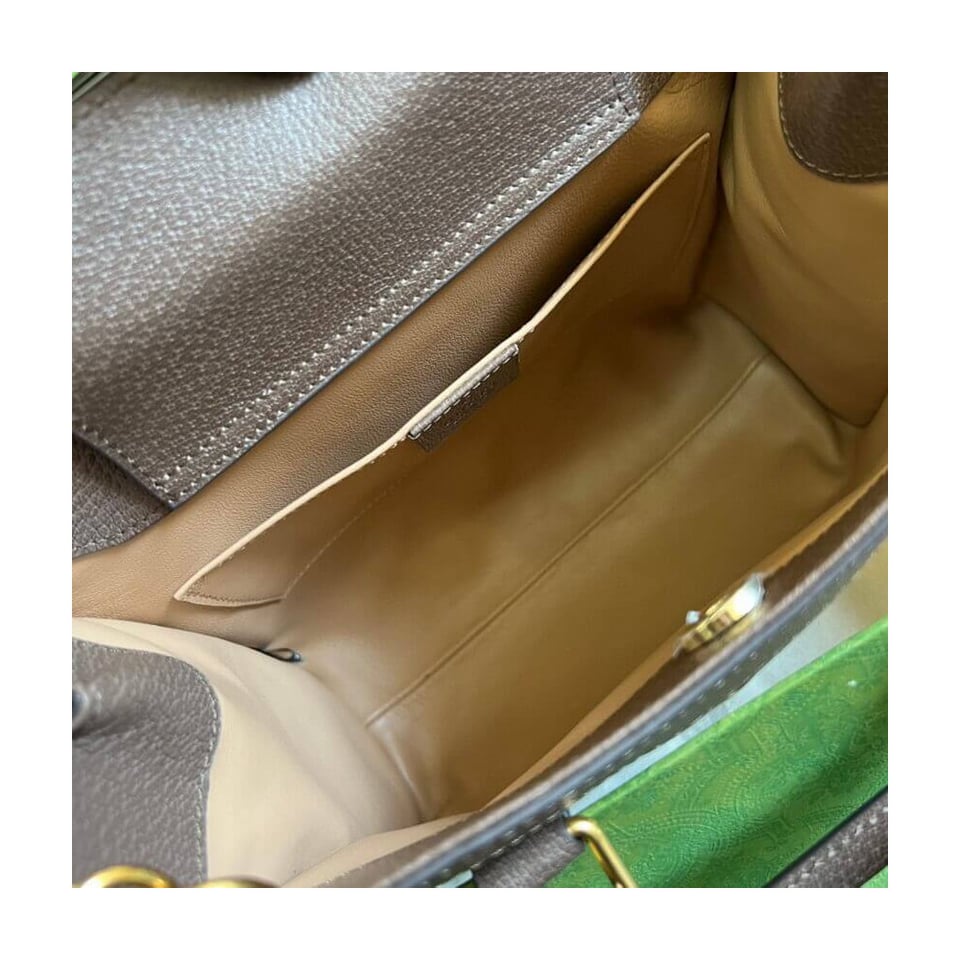 Gucci Diana Jumbo GG Small Tote Bag Brown 27cm view 13