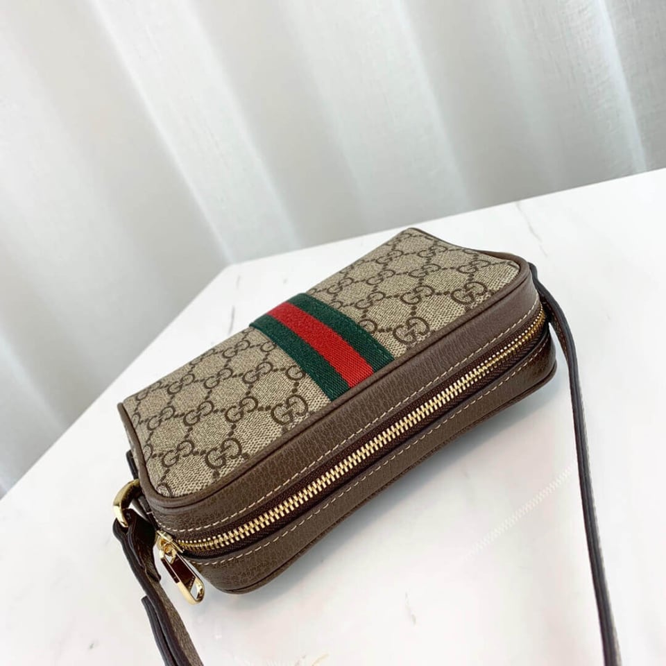 Gucci Ophidia GG Supreme Mini Bag view 10