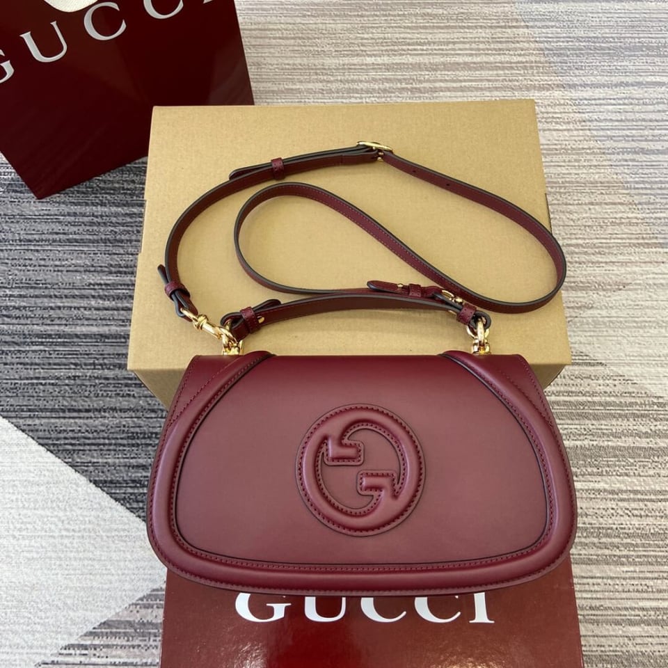 Gucci Blondie Small Leather Top Handle Bag view 5