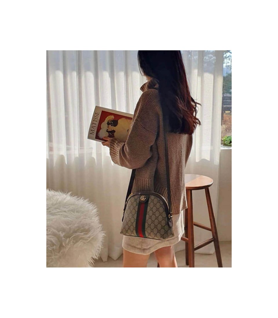 Gucci Ophidia GG Small Shoulder Bag view 4