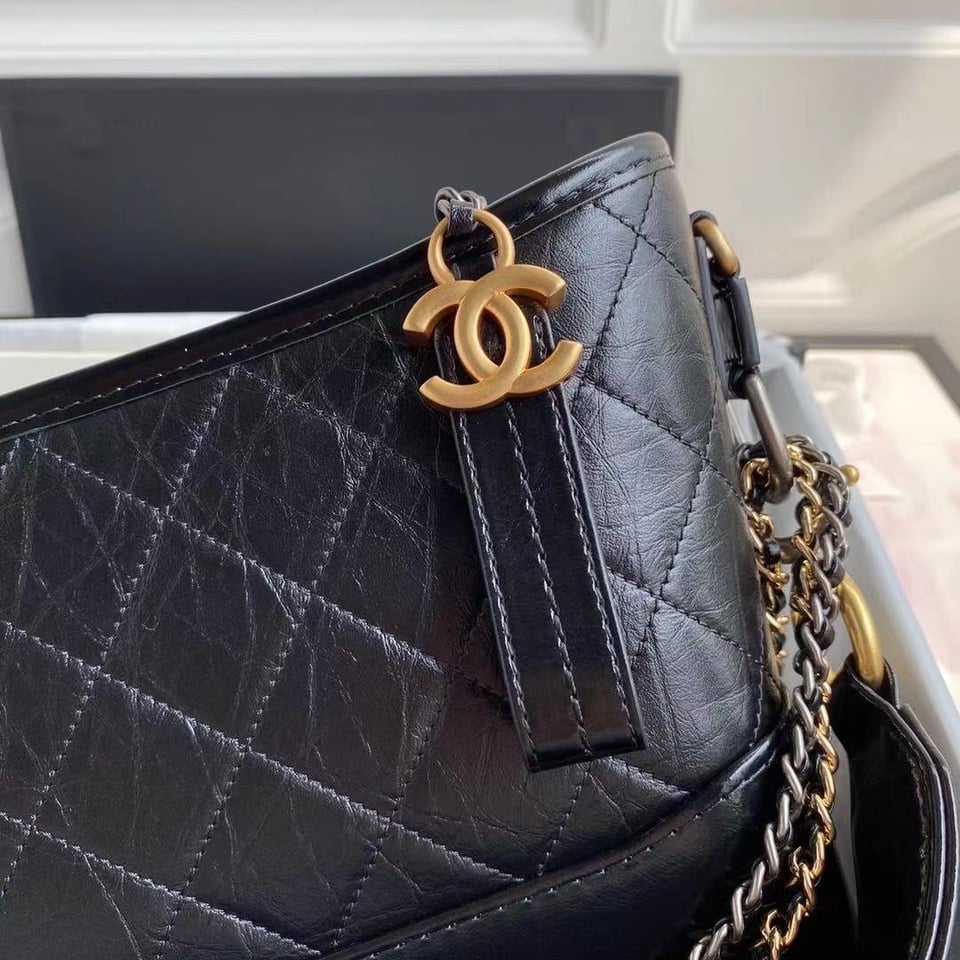 Chanel Bag Gabrielle Handle Black 20Cm/7.9in As0865 view 10