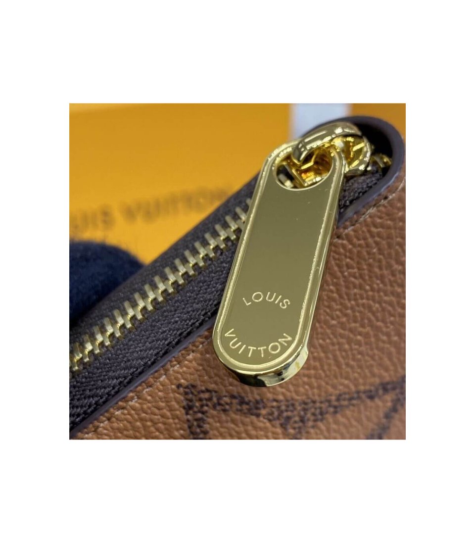 Louis Vuitton Monogram Reverse Canvas Zippy Wallet view 9