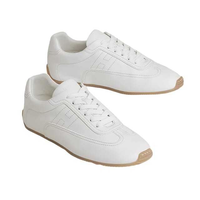 Hermes Master Sneakers Blanc Color Calfskin H261881ZH90390