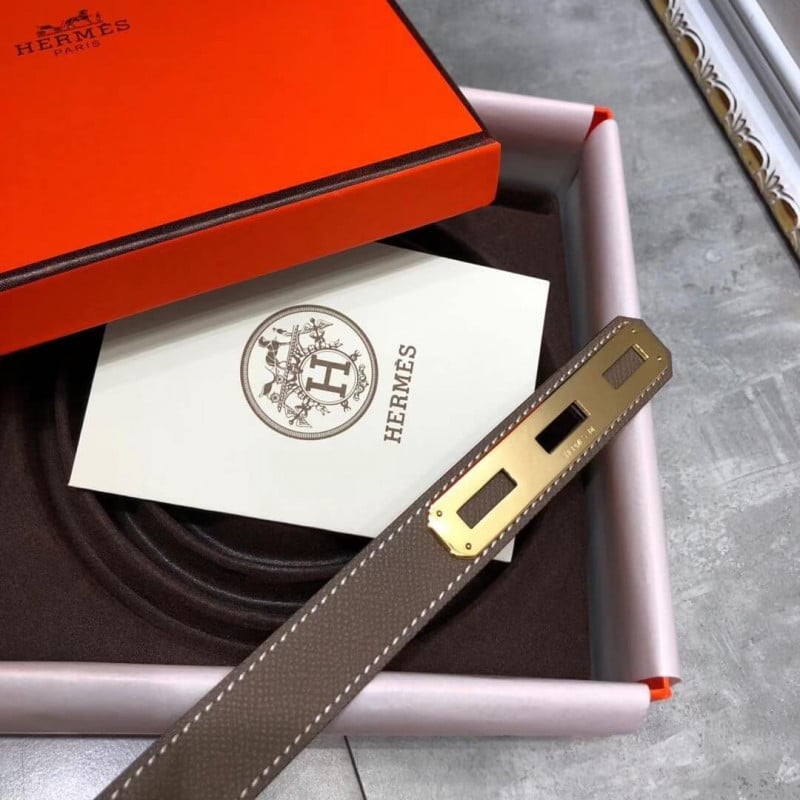 Hermes O’Kelly 24 Belt H07960 Grey view 3